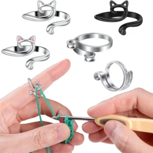 Yarn Tension Gauge Ring Set